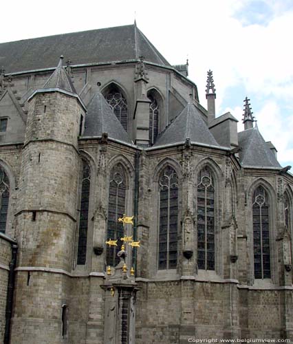 Saint Waudru church MONS / BELGIUM 