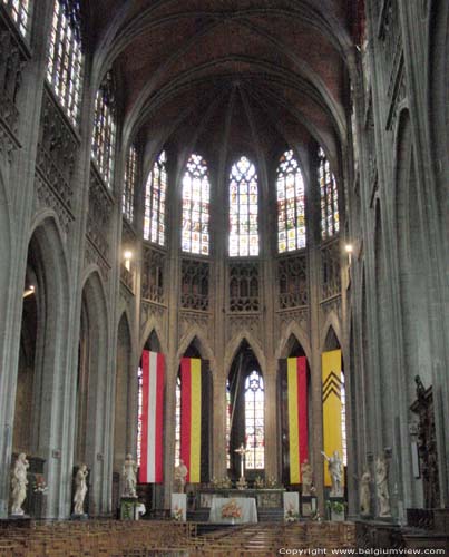 Saint Waudru church MONS / BELGIUM 