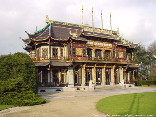 Chinees paviljoen LAKEN in BRUSSEL / BELGI  