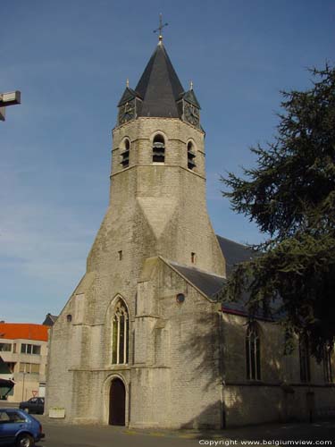 Saint-Andreas and Gislenuschurch BELSELE in SINT-NIKLAAS / BELGIUM e