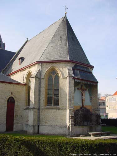Saint-Andreas and Gislenuschurch BELSELE in SINT-NIKLAAS / BELGIUM Coir