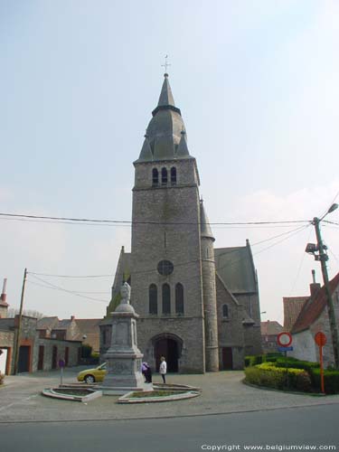 Sainte-Rictrude Church(Bruyelle) BRUYELLE in ANTOING / BELGIUM e