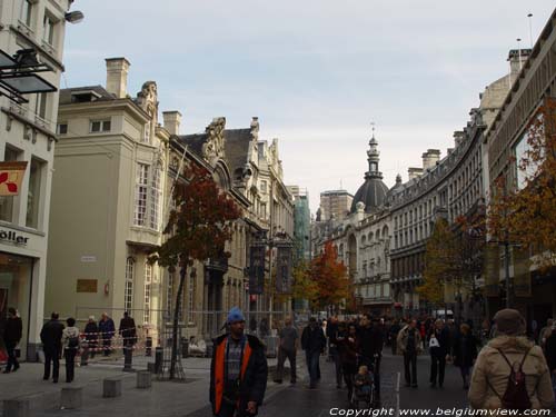 View on the Meir ANTWERP 1 in ANTWERP / BELGIUM 