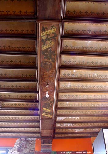 Kasteel in Ordingen SINT-TRUIDEN / BELGI Prachtig plafond