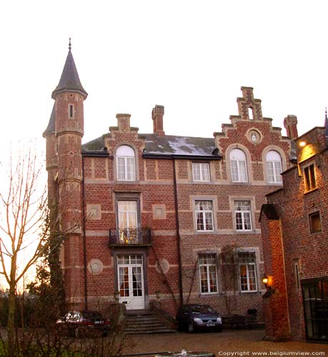 The Mot castle (in Groot-Gelmen) SINT-TRUIDEN / BELGIUM 