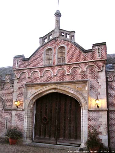 The Mot castle (in Groot-Gelmen) SINT-TRUIDEN / BELGIUM 