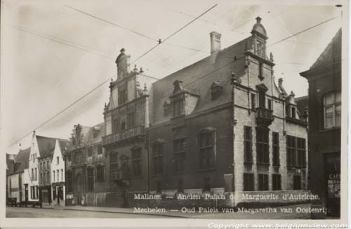 Oud Paleis van Margaretha van Oostenrijk MECHELEN / BELGI 