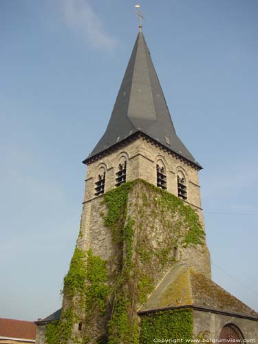 Kerktoren Saint-Léger (te Dottignies) DOTTENIJS / MOESKROEN foto  Kerk Saint-LÃ©ger