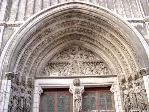 Saint-Martin's and Saint-Nicolas' church (former cathedral) IEPER / BELGIUM 