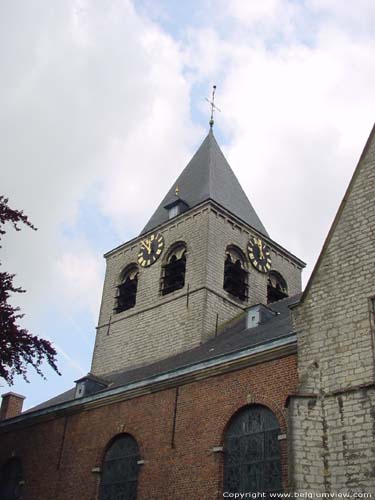 Saint Laurent and Saint-Gorrik's church WOLVERTEM in MEISE / BELGIUM e