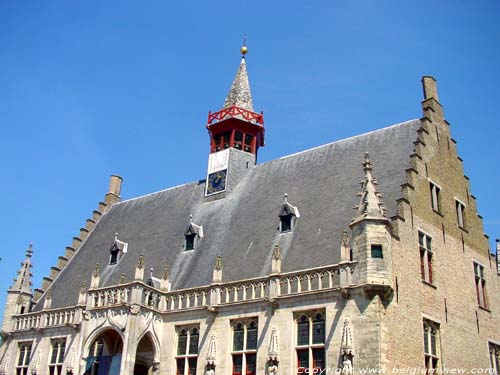 Town hall DAMME / BELGIUM 