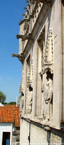 Town hall DAMME / BELGIUM 