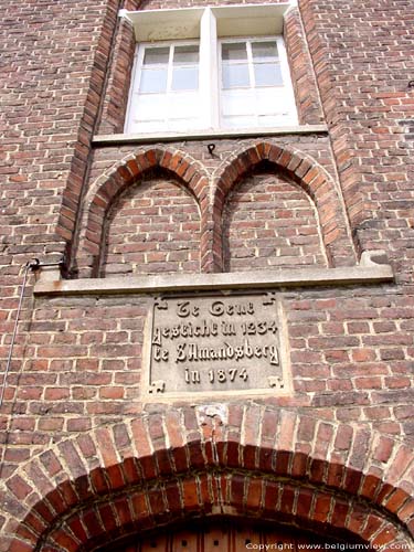 Groot begijnhof SINT-AMANDSBERG in GENT / BELGI 