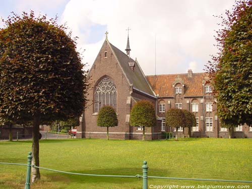 Groot begijnhof SINT-AMANDSBERG in GENT / BELGI 