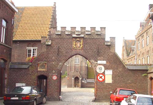 Large Beguinage SINT-AMANDSBERG in GENT / BELGIUM 