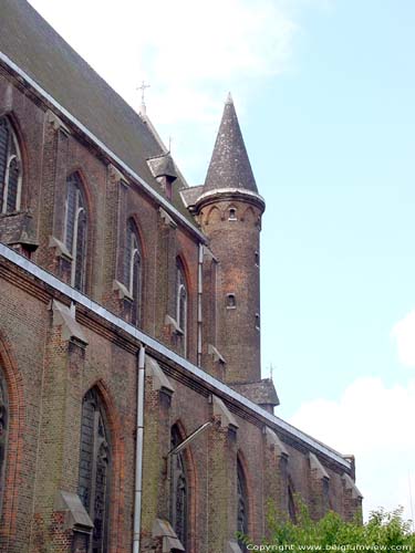 Large Beguinage SINT-AMANDSBERG in GENT / BELGIUM 