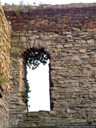 Ruins of the Saint Bavon's abbeye GHENT / BELGIUM 