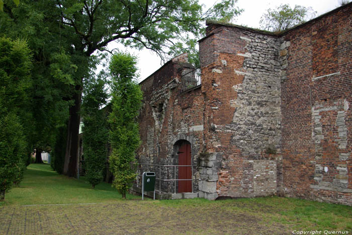 Ruins of the Saint Bavon's abbeye GHENT / BELGIUM 