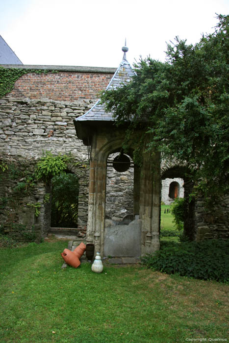 Ruins of the Saint Bavon's abbeye GHENT / BELGIUM 