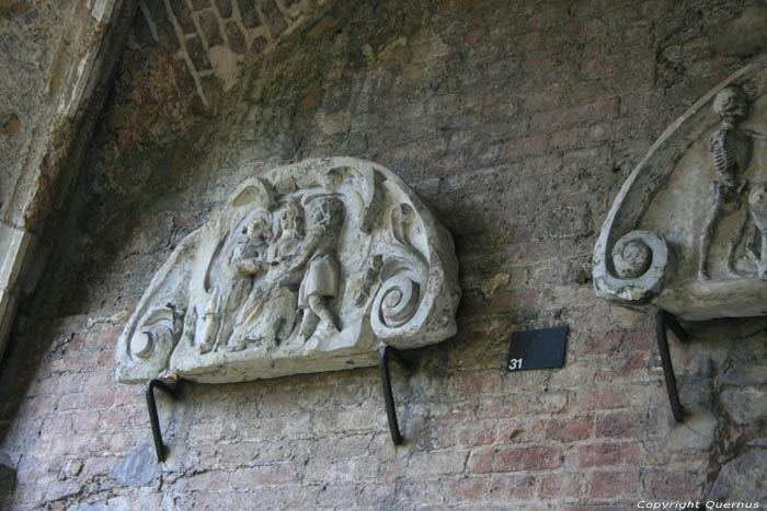 Ruines de l'Abbaye de Saint-Bavon GAND / BELGIQUE 