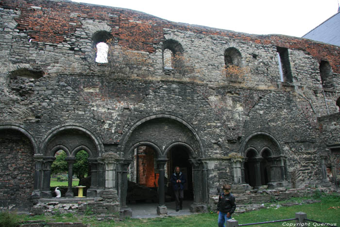 Ruins of the Saint Bavon's abbeye GHENT picture 