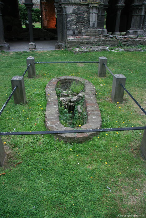 Ruines de l'Abbaye de Saint-Bavon GAND / BELGIQUE 