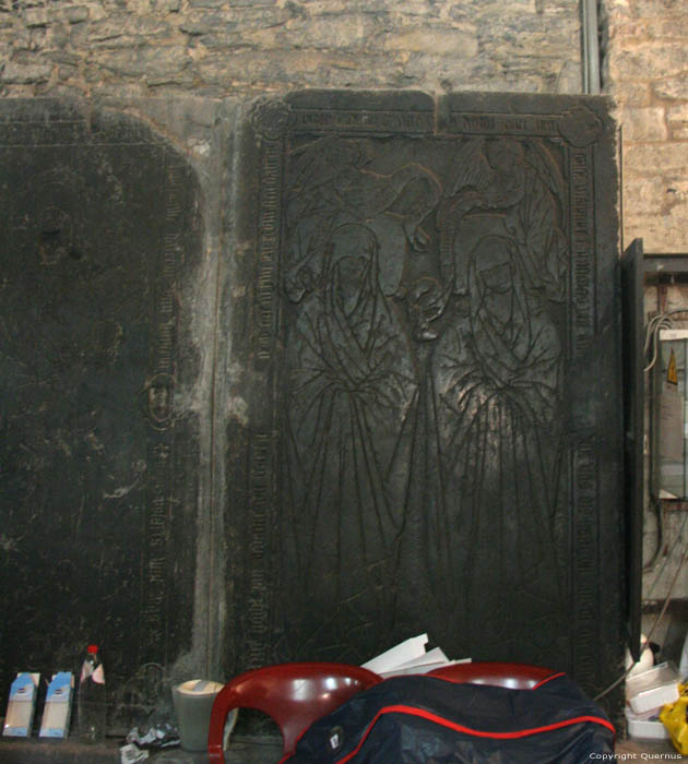 Ruins of the Saint Bavon's abbeye GHENT / BELGIUM 