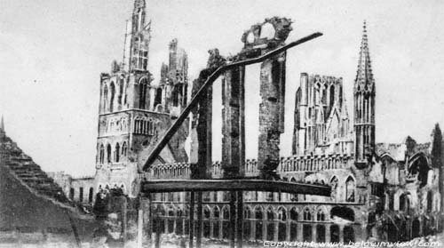 Clothmakers' Hall and belfry IEPER picture