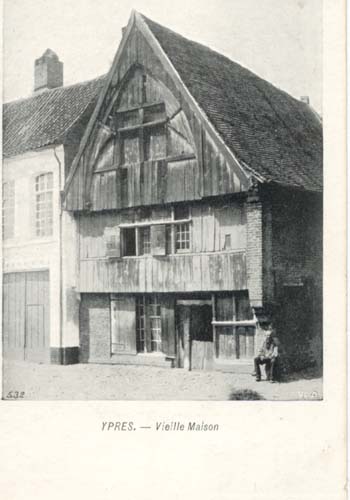 Old wooden house IEPER picture 