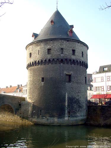 Broel bridge and towers KORTRIJK picture 