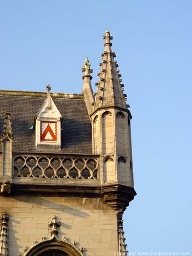 Stadhuis KORTRIJK / BELGI Arkeltoren.