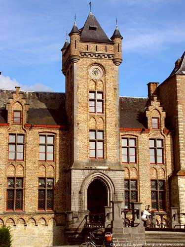 Tillegem castle SINT-ANDRIES in BRUGGE / BELGIUM 