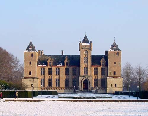 Tillegem castle SINT-ANDRIES in BRUGGE / BELGIUM 