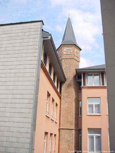 Rubbens Hotel with old Pagaddertower ANTWERP 1 in ANTWERP / BELGIUM 