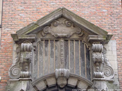 Baroque porch - The Mirror ANTWERP 1 in ANTWERP / BELGIUM 