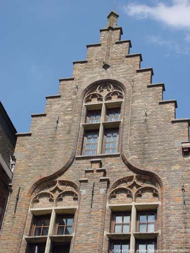 Neogothic houses LE ROEULX / BELGIUM 