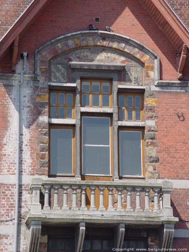 Former Town hall TRAZEGNIES in COURCELLES / BELGIUM 