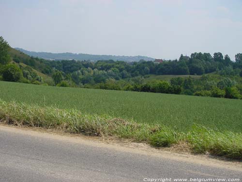 Landschap SOUVRET in COURCELLES / BELGI 