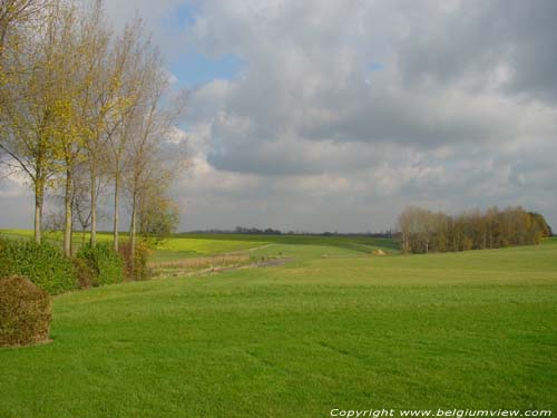 Landschap CEROUX-MOUSTY in OTTIGNIES-LOUVAIN-LA-NEUVE / BELGIUM 