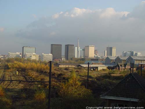 De skyeline van Brussel BRUSSEL-STAD / BRUSSEL foto 