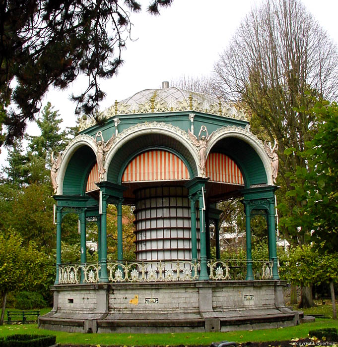 Stand in Citadelparc GHENT / BELGIUM 