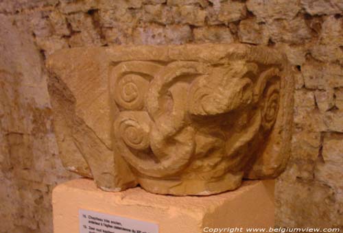 Ruins and museum of the Old Abbey of Orval VILLERS-DEVANT-ORVAL in FLORENVILLE / BELGIUM 