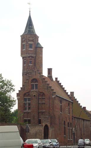 Schuttersgilde BRUGGE foto Zicht vanuit Carmerstraat