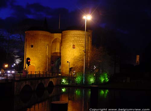 Ghent Gate BRUGES / BELGIUM 