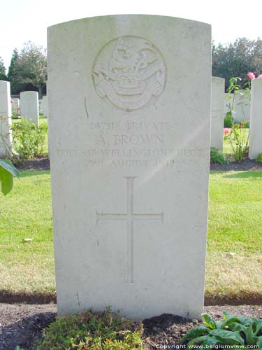 Cimitire militaire Brittanique NIEUWPOORT  NIEUPORT / BELGIQUE 