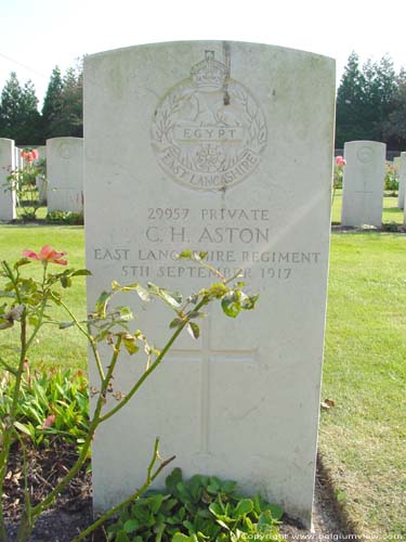 Brittish Militiary Cemetry NIEUWPOORT / BELGIUM 