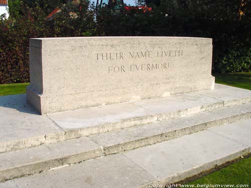 Brittish Militiary Cemetry NIEUWPOORT / BELGIUM 