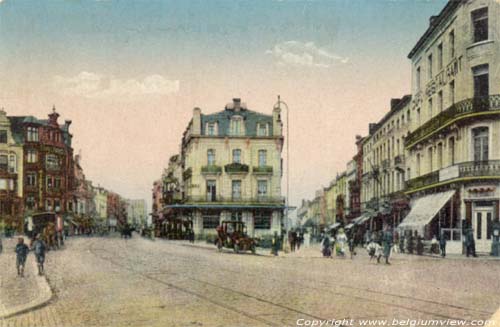 Van Iesegemlaan - Langestraat devant le casino OOSTENDE / OSTENDE photo