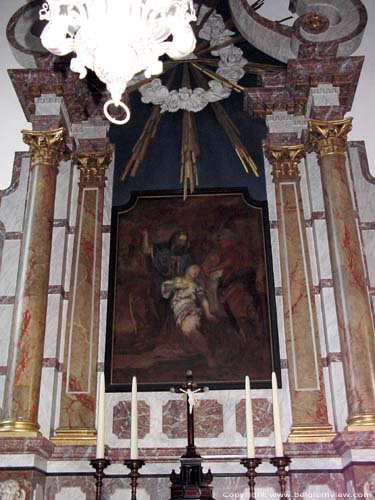 Sint-Nicolaaskerk VEURNE foto De Marteldood van de Heilige Barbara