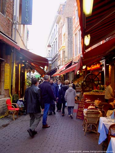 Rue des Bouchers / Beenhouwersstraat BRUSSEL-STAD in BRUSSEL / BELGI 